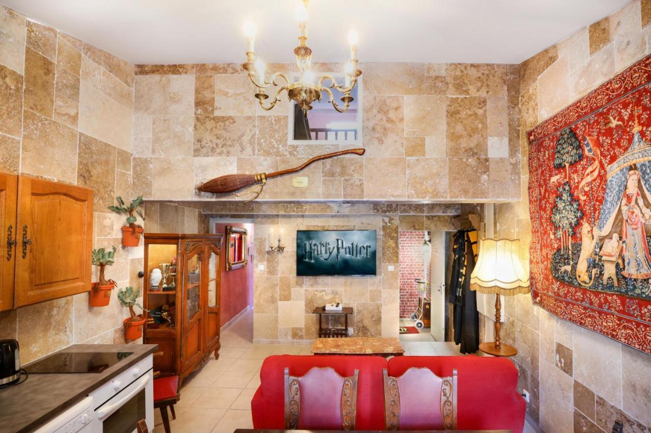 Harry Potter - Le Logis Du Petit Sorcier - Climatisation Apartment Carcassonne Bagian luar foto