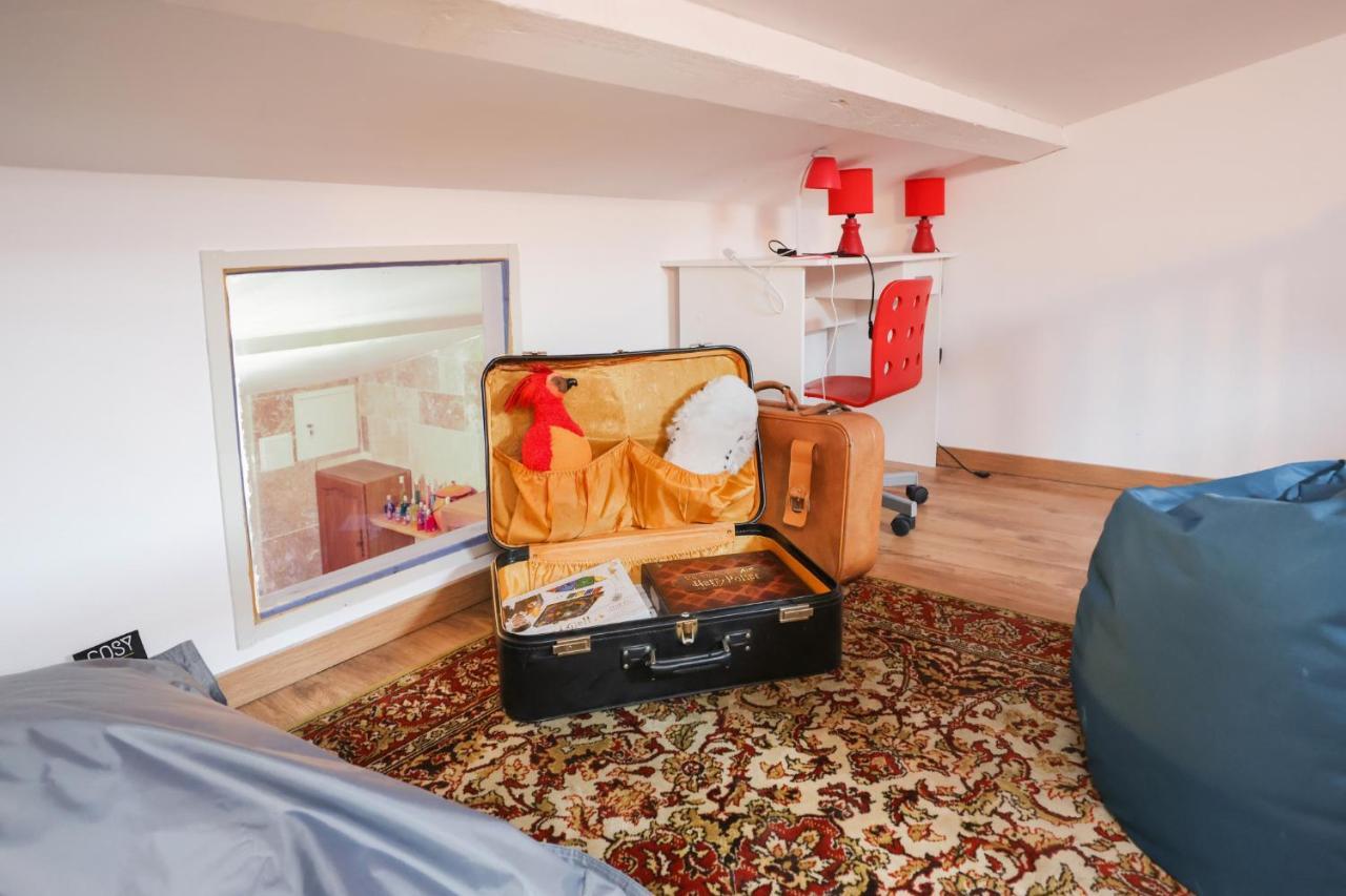 Harry Potter - Le Logis Du Petit Sorcier - Climatisation Apartment Carcassonne Bagian luar foto